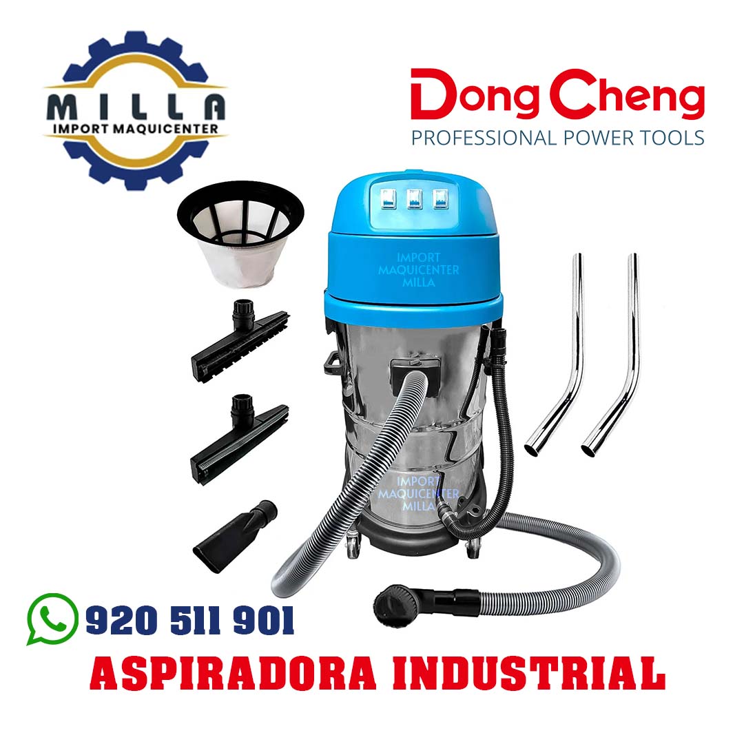 ASPIRADORA INDUSTRIAL 80 LITROS DONG CHENG